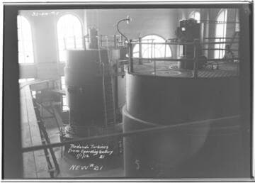 Redondo Steam turbines from operating gallery