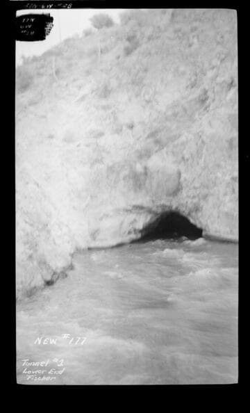 Borel : View of downstream end of tunnel #2