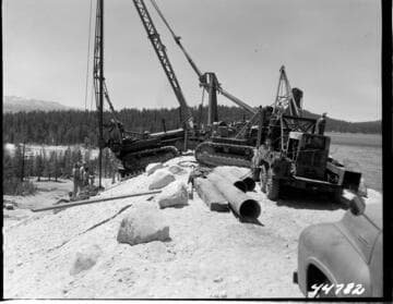 Big Creek, Vermilion Dam - Progress picture
