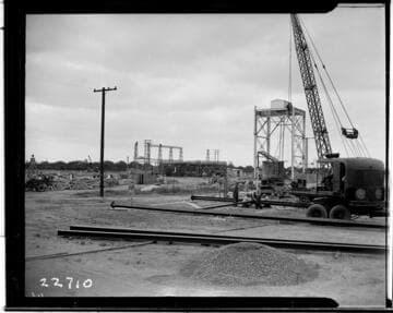 Work on Barre Substation