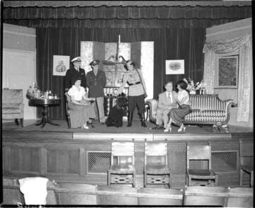 Rehearsal underway for stage production at Edison auditorium