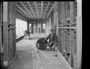 Domestic, floor heating