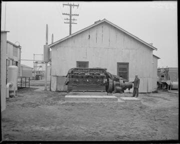 Industrial oil pumping - Continental Oil Co