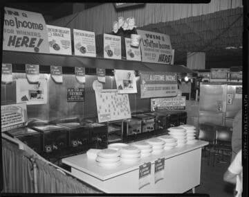 Chicken Delight exhibit at trade show