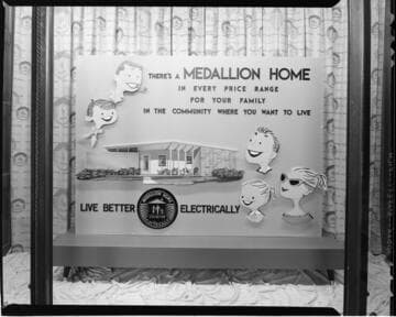 General Office display window