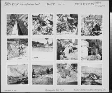 Big Creek, Huntington Lake Dams - Dam #1