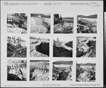 Big Creek, Huntington Lake Dams