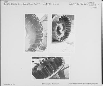 Long Beach Steam Station, Plant #2 - Unit #8 - Evaporator outer baffle