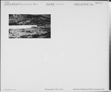 Big Creek, Florence Lake Dam