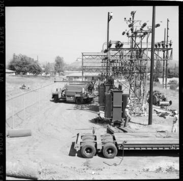 Rubidoux Substation construction