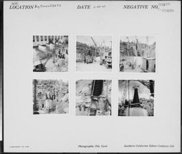 Big Creek PH#2 & 2A - Installing OB bushings, B.C. 2 & 2A line