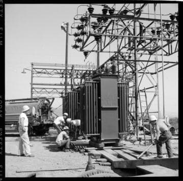 Rubidoux Substation construction