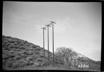 Kern River & Borel Transmission Line - Kern-Saugus 66kV, Mile 53 tower 5