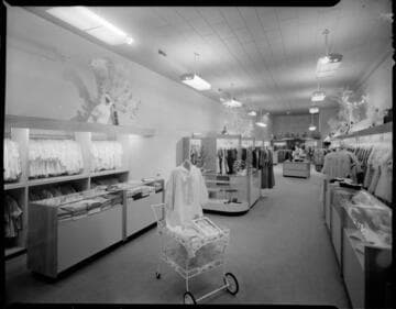 Clothing store interior