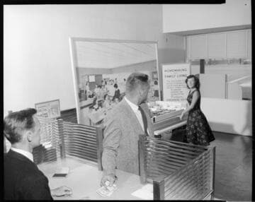 Home Making for Family Living on display in Customer Service Office