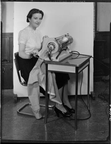 Ilse Clark and Easy Ironer