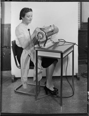 Ilse Clark and Easy Ironer