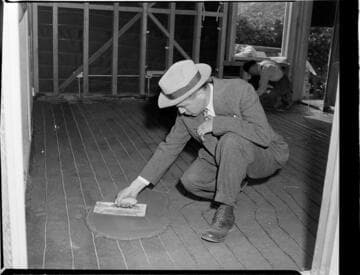 Electric floor heat installation