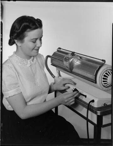 Ilse Clark and Easy Ironer