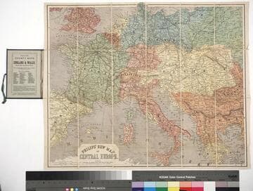 Philips' new map of Central Europe