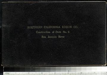 Big Creek - Construction of Dam #6