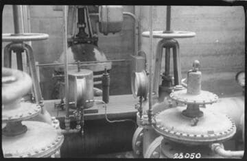 Long Beach Steam Station - Gas line - Regulator kit - southwest corner of Plant #3