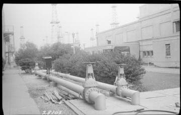 Long Beach Steam Station - Gas line