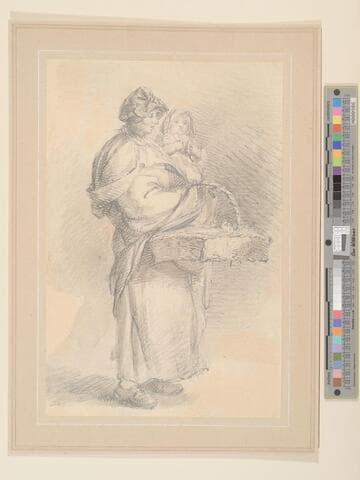 Peasant Woman and Child