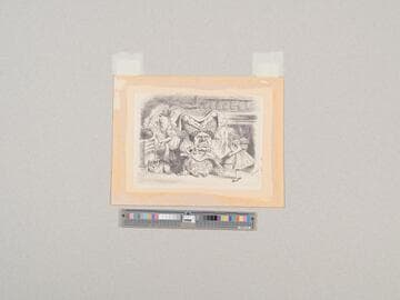 Illustration to "Alice in Wonderland"