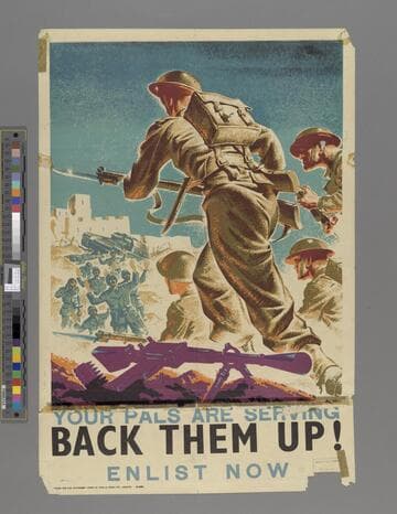 Your pals are serving. Back them up! Enlist now