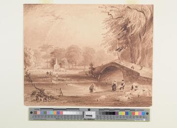 Landscape with Bridge and Church