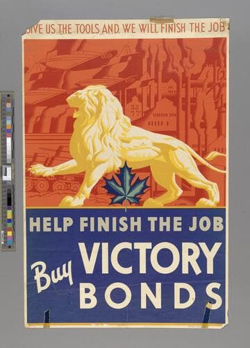 Give us the tools and we will finish the job. Help finish the job. Buy victory bonds