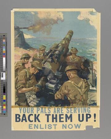 Your pals are serving. Back them up! Enlist now