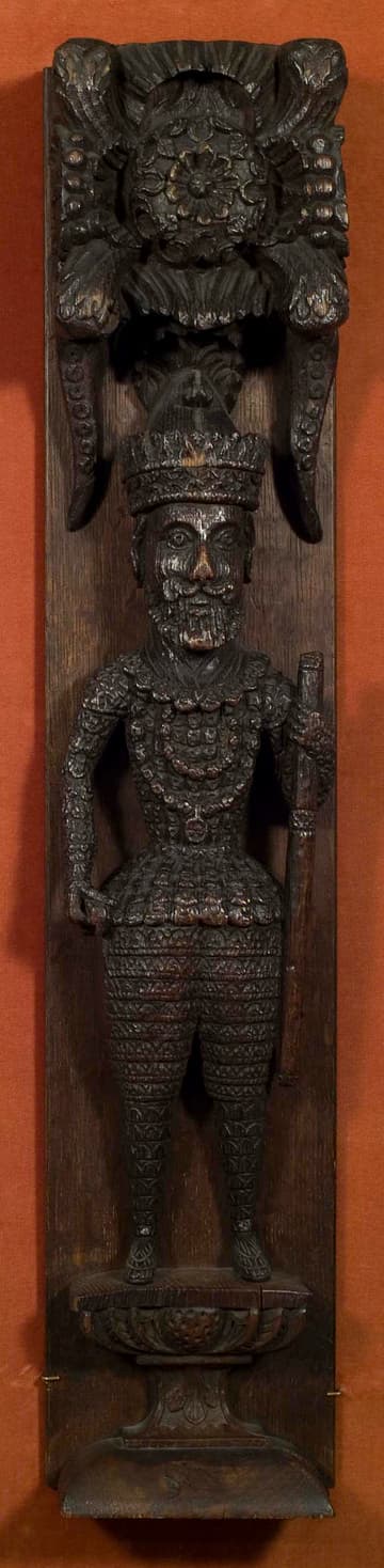 Untitled - Carved Male Figure