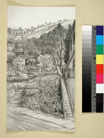 A Street in Los Angeles, Calif., Many Years Ago