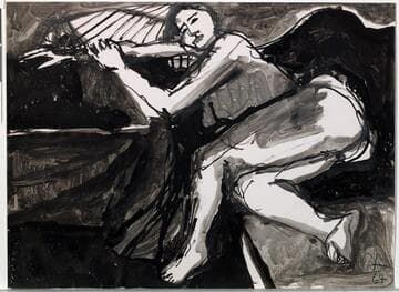 Figure Drawing Series No.  75, 1964