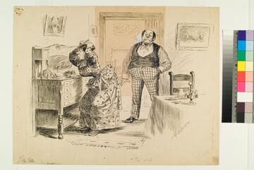 Woman Combing Her Hair