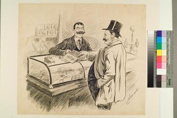 Man Purchasing Cigars