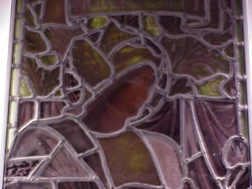 Generosity Panel from the David Healey Memorial Window from the Unitarian Chapel, Heywood, Lancashire