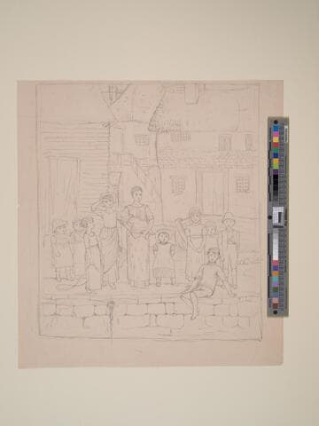 Group of Children on a Quay