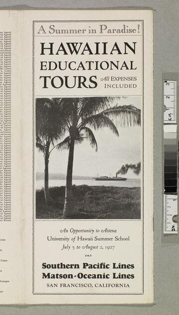 A summer in paradise! Hawaiian educational tours