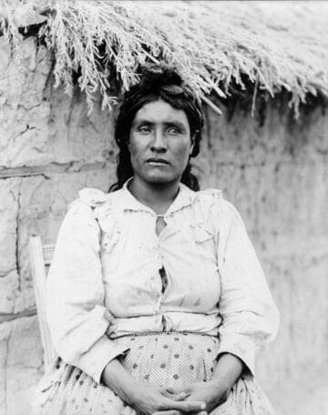 Juana, wife of Captain Francisco Torres, Cahuilla Indians of the Colorado desert