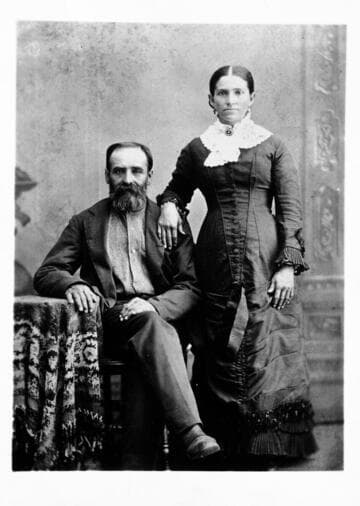 Tomas Rowland & wife, Cenobia Yorba