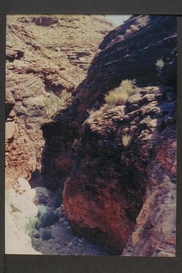 Down the Tapeats narrows; Galloway Canyon