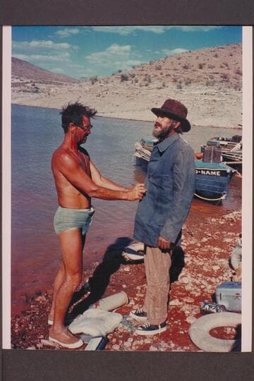 Frank LaRue rigs Jim Jordan as Goodman. Gods Pocket; Lake Mead