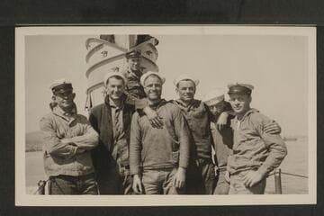 Otis Marston in U.S. Navy, San Diego, 1918-1919