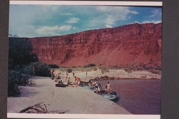 Early camp at foot of Unkar