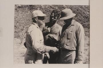 Dock Marston, Jim Bob Rowland and Jerry Hart:  crew of the deck boat for the cruise of the Grand Canyon