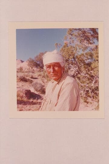 Sid Whiskers (Dougi). At Cha Creek north of Navajo Mountain. Died 1964, Nov