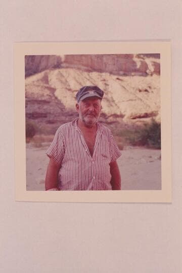 "Doc" Forrest Reed. Disney crew in making the motion picture "Those Who Dared" in the Grand Canyon